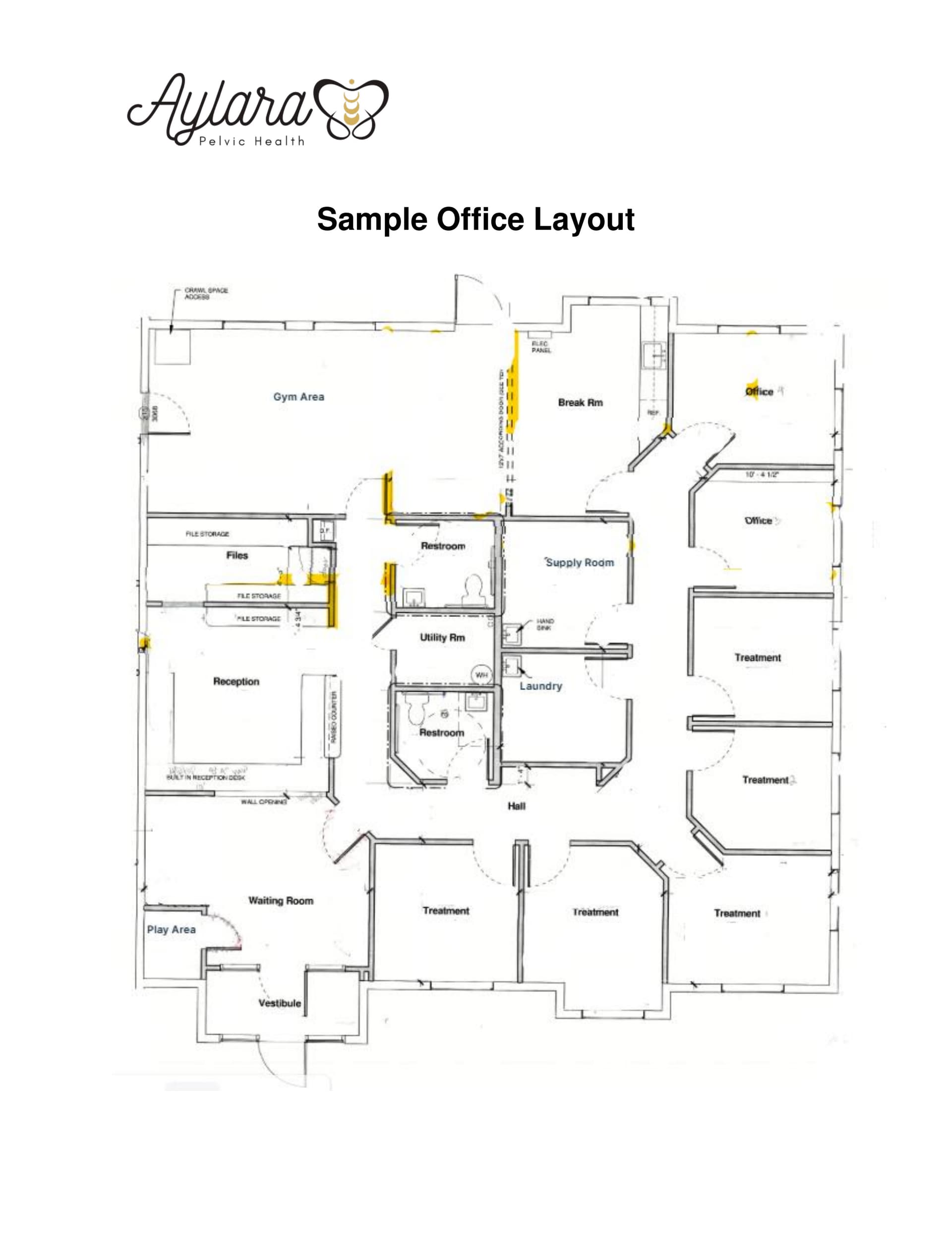 Sample Office Layout preview